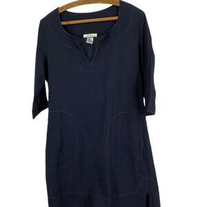 Prairie Underground navy tunic pockets M